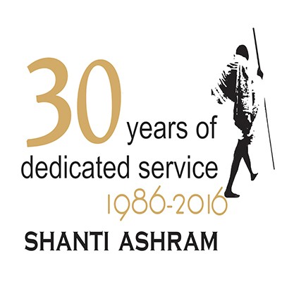 Shanti Ashram, India logo