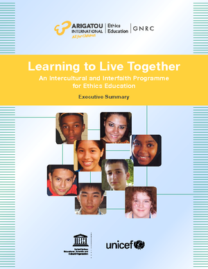 Learning to Live Together Executive Summary Cover.